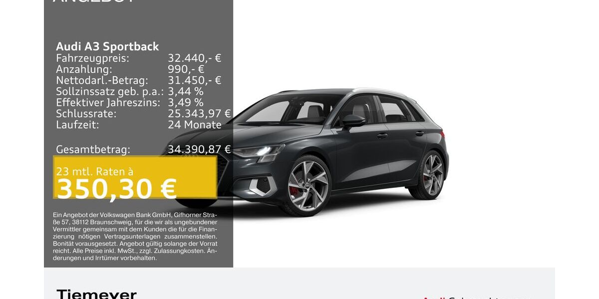 Audi A3 26.841 km 31.790 &euro; Gelsenkirchen 45894