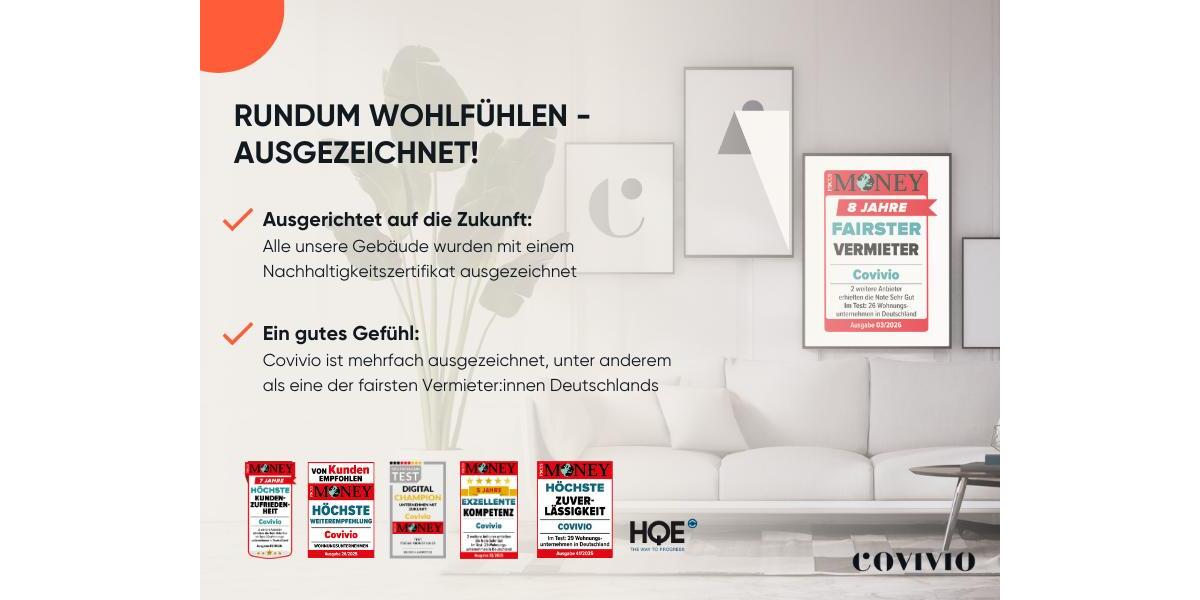 Etagenwohnung Essen Stadtbezirk IX - 3 Zimmer, 98 m&sup2;, 1.114&euro; | Angebot:25535319