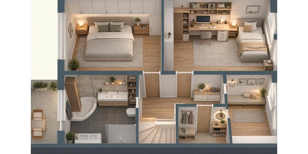 Reihenhaus Neuss Augustinusviertel - 6 Zimmer, 147 m&sup2;, 498.000&euro; | Angebot:26625641