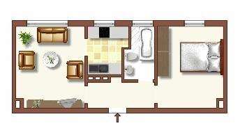 Wohnung Duisburg Huckingen - 2 Zimmer, 41 m&sup2;, 409&euro; | Angebot:27520690