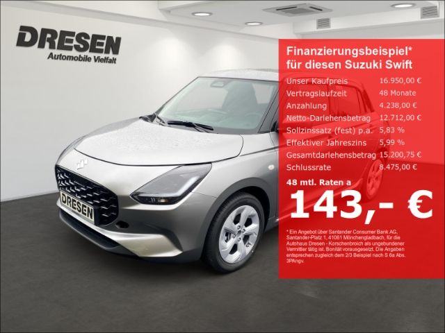 Suzuki Swift 4.100 km 16.950 &euro; Korschenbroich 41352
