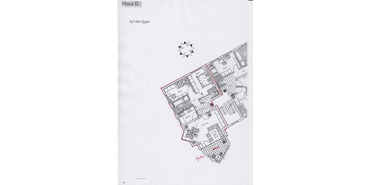 Erdgeschoßwohnung Velbert Langenberg - 3 Zimmer, 73 m&sup2;, 249.000&euro; | Angebot:27181324