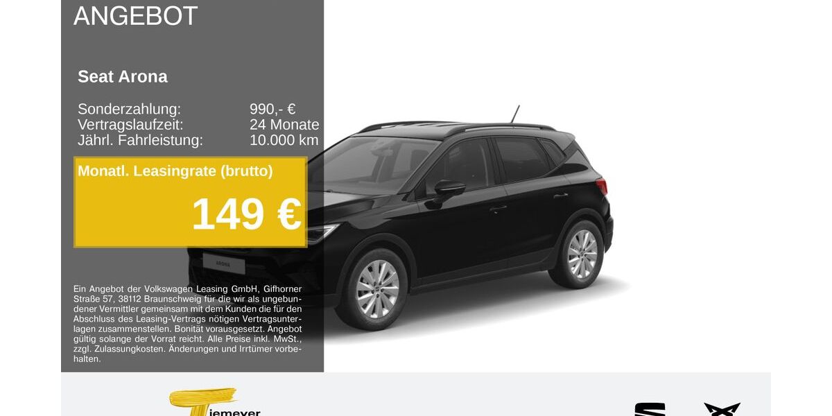 Seat Arona 17.746 km 22.080 &euro; Gelsenkirchen OT Beckhausen 45899