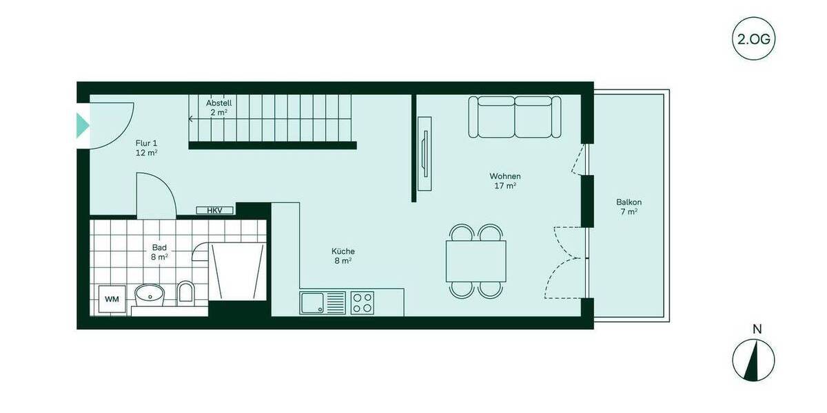 Etagenwohnung Düsseldorf Benrath - 4 Zimmer, 105 m&sup2;, 599.900&euro; | Angebot:25938554