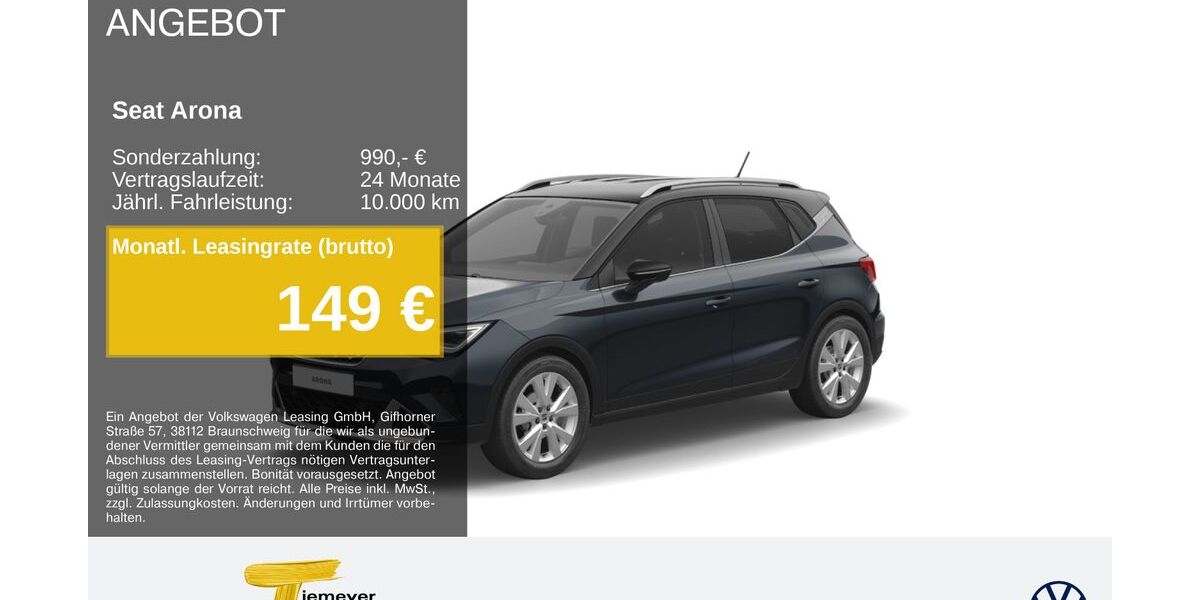 Seat Arona 21.330 km 23.090 &euro; Remscheid 42897