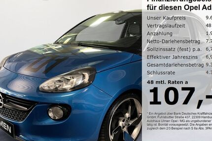 Opel Adam 38.860 km 9.666 &euro; Düsseldorf 40231