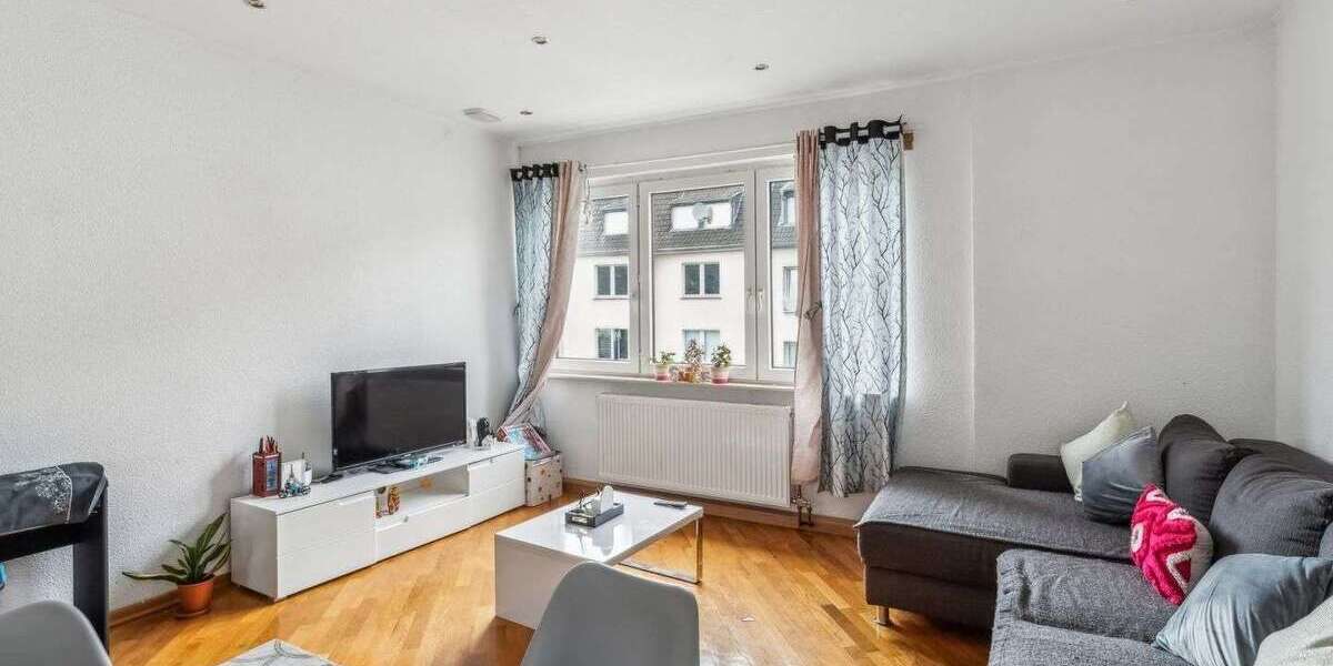 Etagenwohnung Düsseldorf Oberbilk - 3 Zimmer, 71 m&sup2;, 250.000&euro; | Angebot:24446300