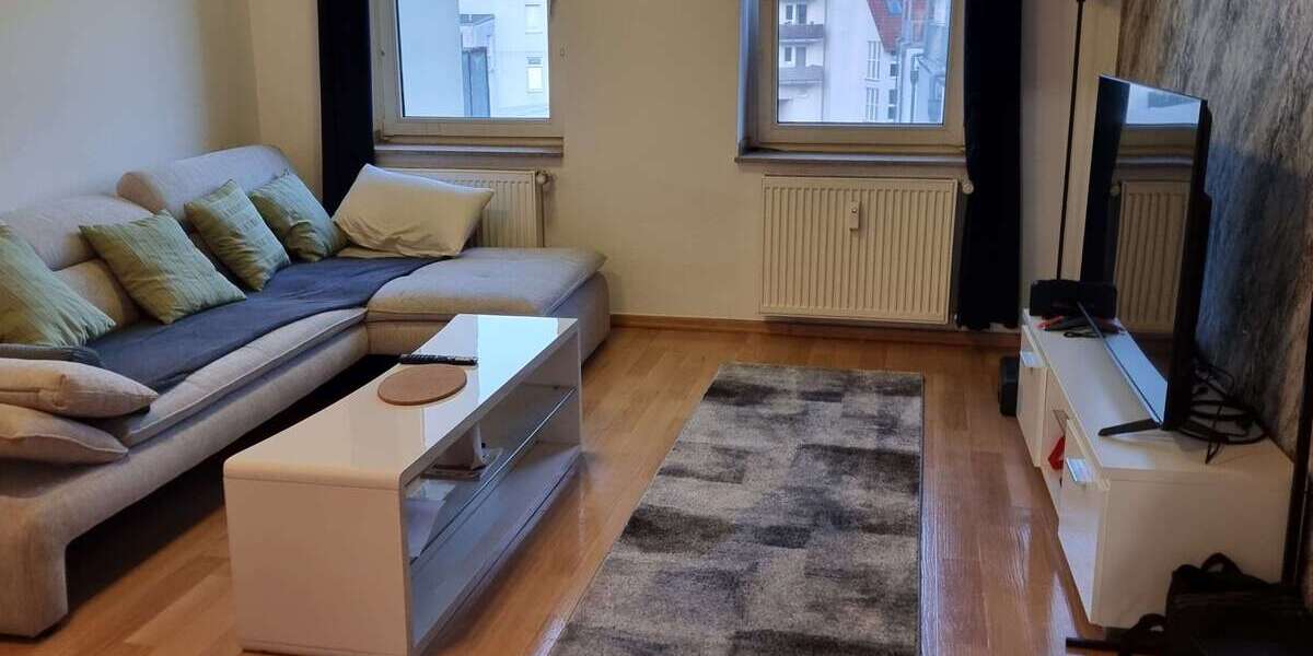 Etagenwohnung Krefeld Cracau - 2 Zimmer, 60 m&sup2;, 460&euro; | Angebot:25387222