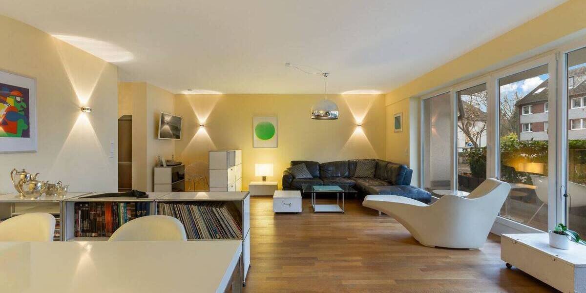 Etagenwohnung Düsseldorf Düsseltal - 2 Zimmer, 106 m&sup2;, 680.000&euro; | Angebot:25686884