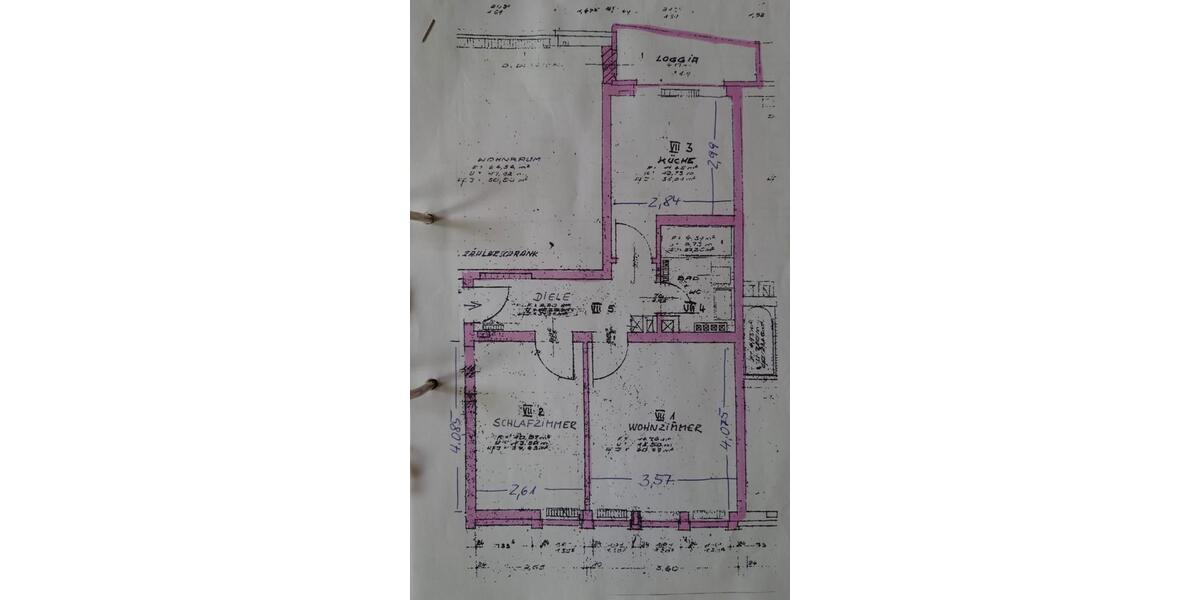 Etagenwohnung Krefeld Bockum - 2 Zimmer, 46 m&sup2;, 435&euro; | Angebot:26023997