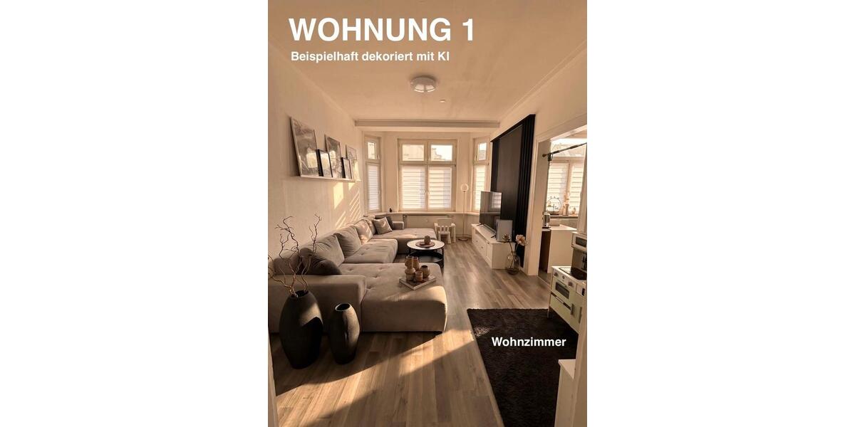 Etagenwohnung Gelsenkirchen Ückendorf - 3 Zimmer, 78 m&sup2;, 570&euro; | Angebot:27547079