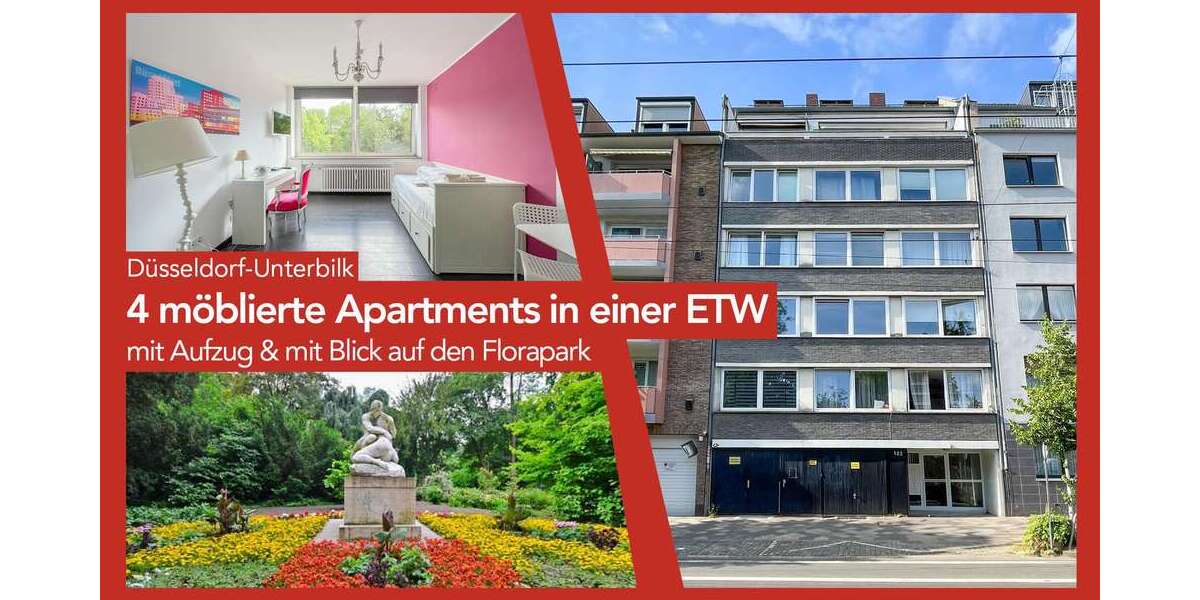 Etagenwohnung Düsseldorf Stadtbezirk 3 - 4 Zimmer, 107 m&sup2;, 515.000&euro; | Angebot:27127578