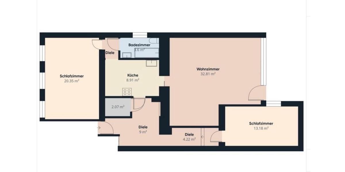 Erdgeschoßwohnung Willich - 3 Zimmer, 105 m&sup2;, 1.200&euro; | Angebot:26420584