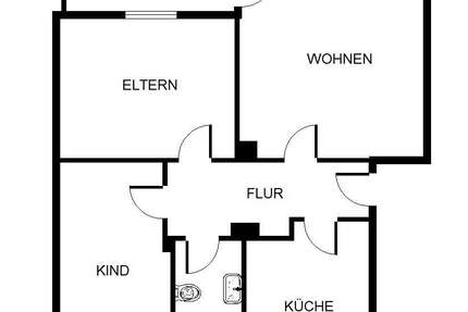 Wohnung Gelsenkirchen Hassel - 3 Zimmer, 67 m&sup2;, 479&euro; | Angebot:24872909