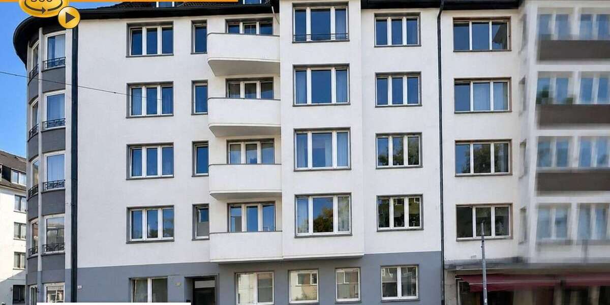 Etagenwohnung Düsseldorf Flingern Süd - 2 Zimmer, 56 m&sup2;, 980&euro; | Angebot:26975846