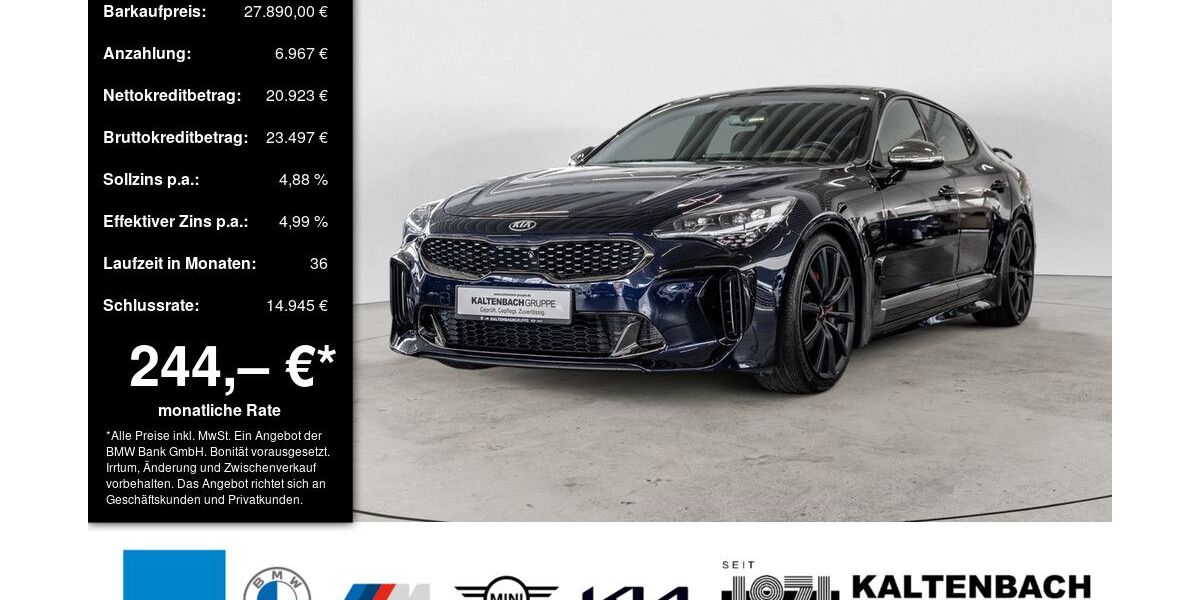 Kia Stinger 86.401 km 27.890 &euro; Remscheid 42897