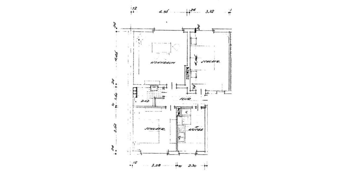 Etagenwohnung Duisburg Essenberg - 3 Zimmer, 65 m&sup2;, 650&euro; | Angebot:26020326