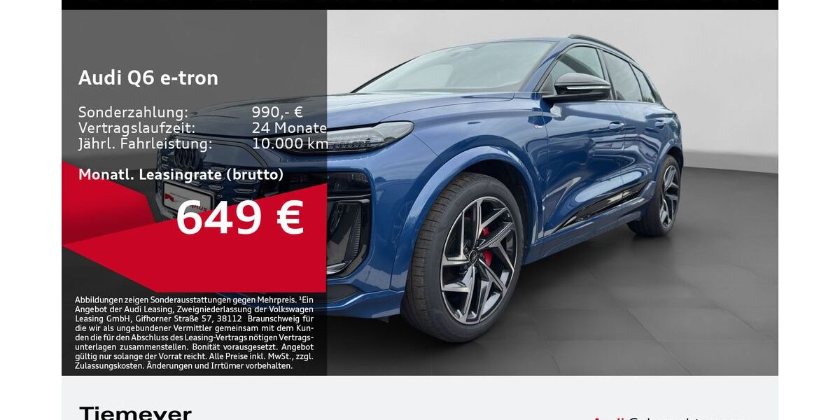 Audi Q6 e-tron 16.981 km 69.490 &euro; Gelsenkirchen 45894