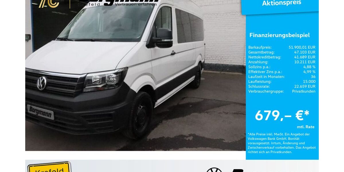 VW Crafter 1.500 km 51.900 &euro; Krefeld 47803