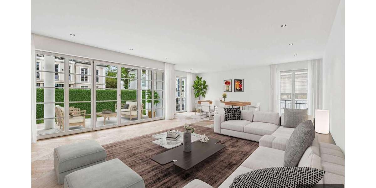Etagenwohnung Düsseldorf - Zoo Zoo - 6 Zimmer, 158 m&sup2;, 2.950.000&euro; | Angebot:27449387
