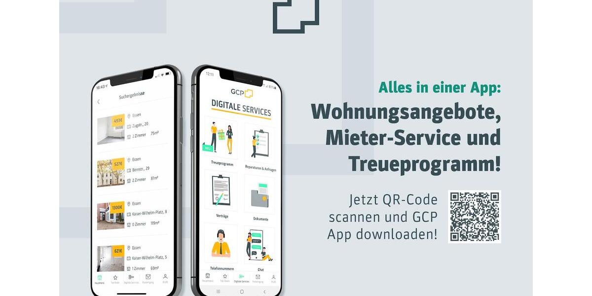 Etagenwohnung Duisburg Hamborn - 3 Zimmer, 54 m&sup2;, 387&euro; | Angebot:26560275