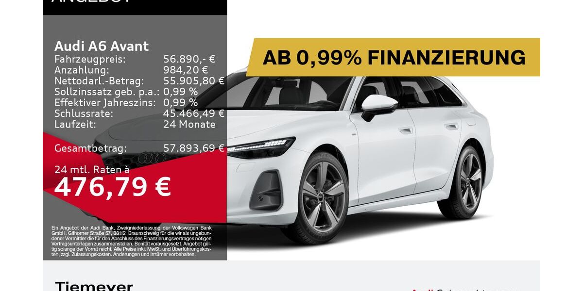 Audi A6 24.694 km 56.890 &euro; Oberhausen 46047