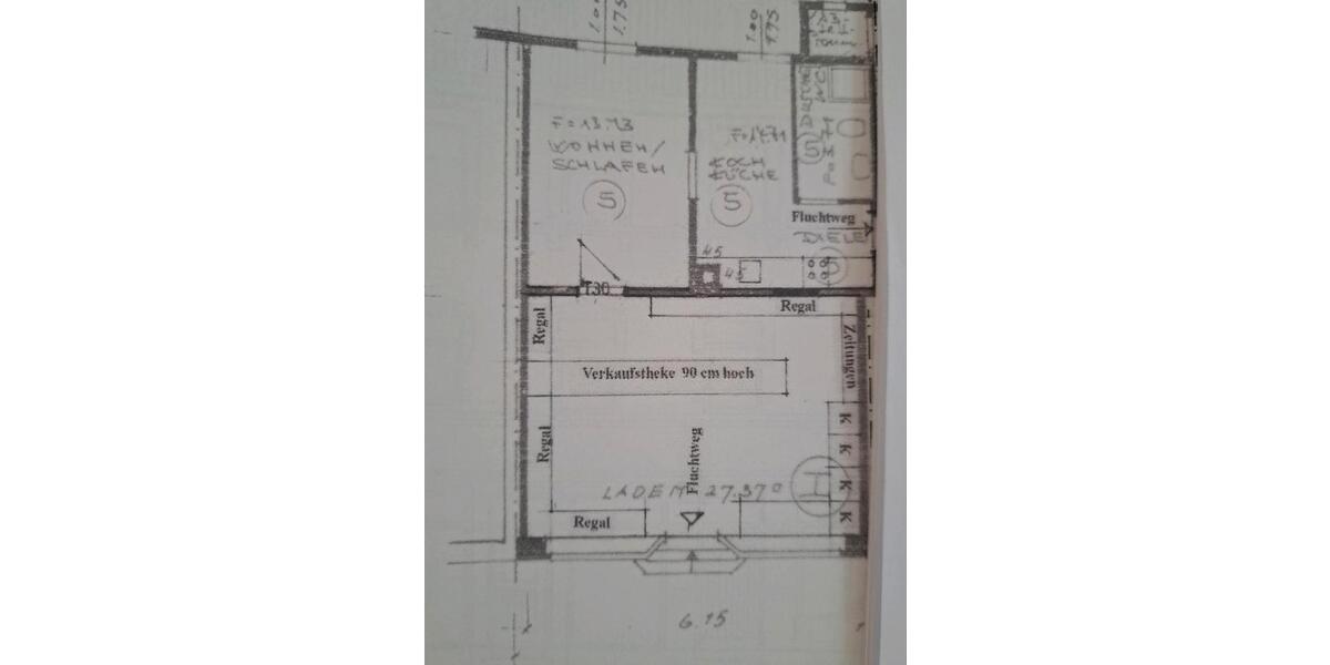 Erdgeschoßwohnung Wuppertal Gemarkung Langerfeld - 2 Zimmer, 59 m&sup2;, 100.000&euro; | Angebot:26449659