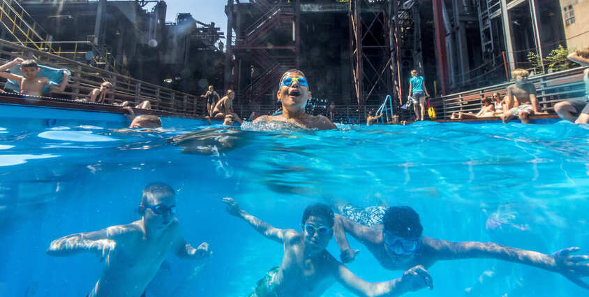 Werksschwimmbad - Badespaß auf der Kokerei Zollverein 25.07.2026 Kokerei Zollverein