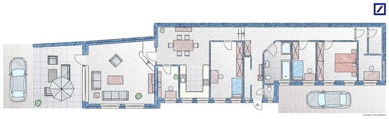 Etagenwohnung Solingen Solingen-Mitte - 6 Zimmer, 146 m&sup2;, 284.000&euro; | Angebot:25685753