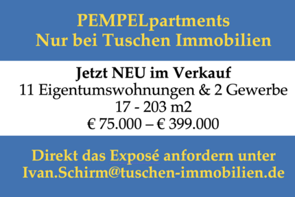 Wohnung Düsseldorf Pempelfort - 2 Zimmer, 54 m&sup2;, 225.000&euro; | Angebot:25409460