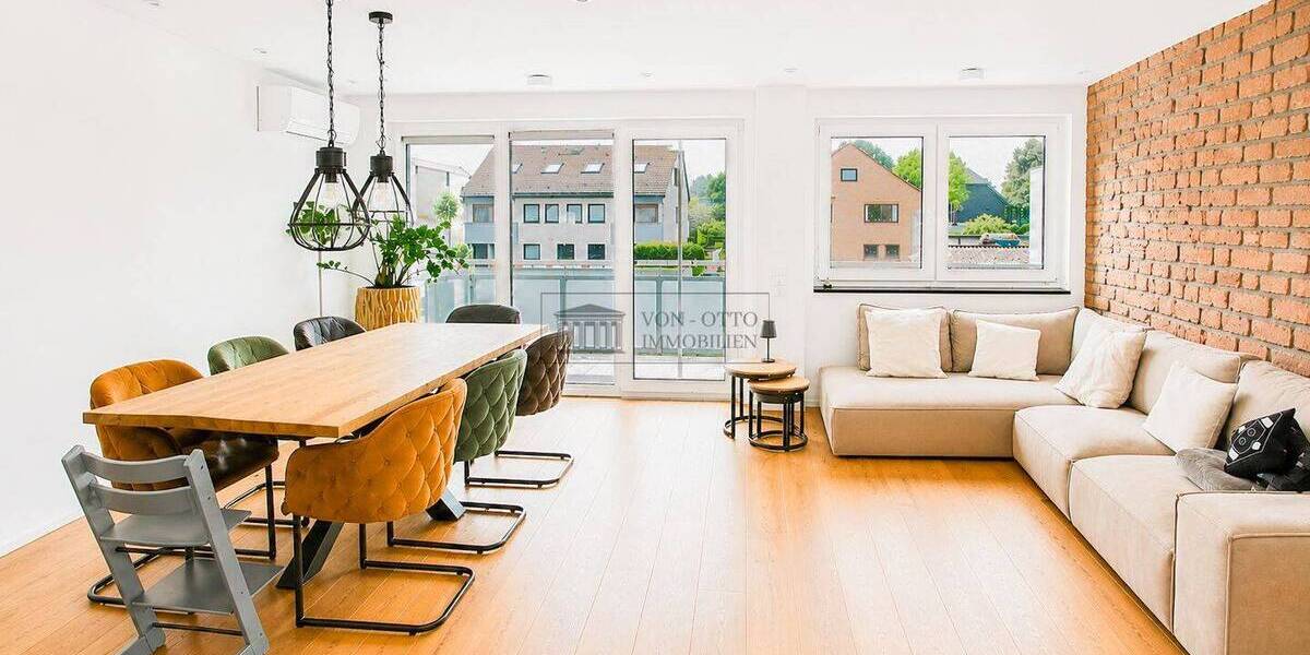 Etagenwohnung Langenfeld Berghausen - 3 Zimmer, 105 m&sup2;, 599.000&euro; | Angebot:26513351