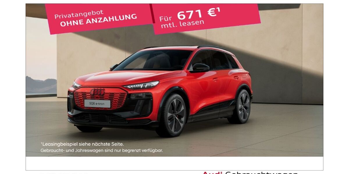 Audi SQ6 e-tron 13.695 km 73.580 &euro; Solingen 42653