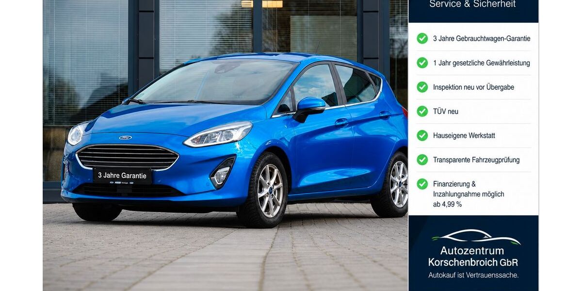Ford Fiesta 42.000 km 13.980 &euro; Korschenbroich 41352