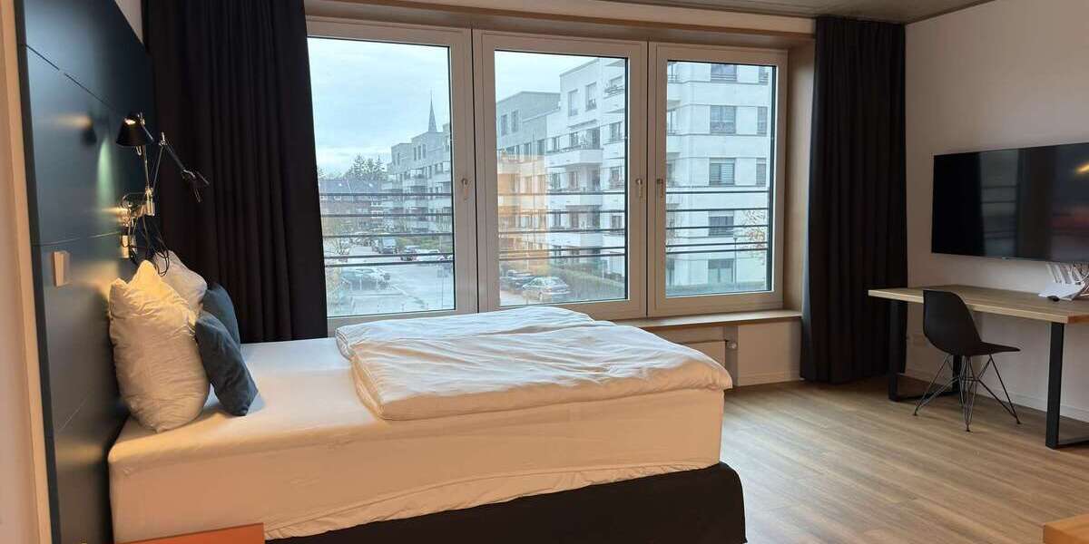 Etagenwohnung Düsseldorf Heerdt - 1 Zimmer, 35 m&sup2;, 810&euro; | Angebot:26633040