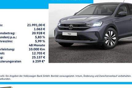 VW Taigo 15.268 km 21.991 &euro; Krefeld 47803