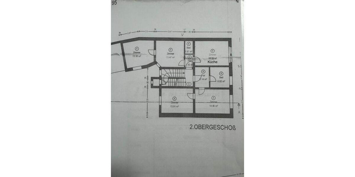 Etagenwohnung Duisburg Duisburg-Mitte - 4 Zimmer, 85 m&sup2;, 120.000&euro; | Angebot:26869302