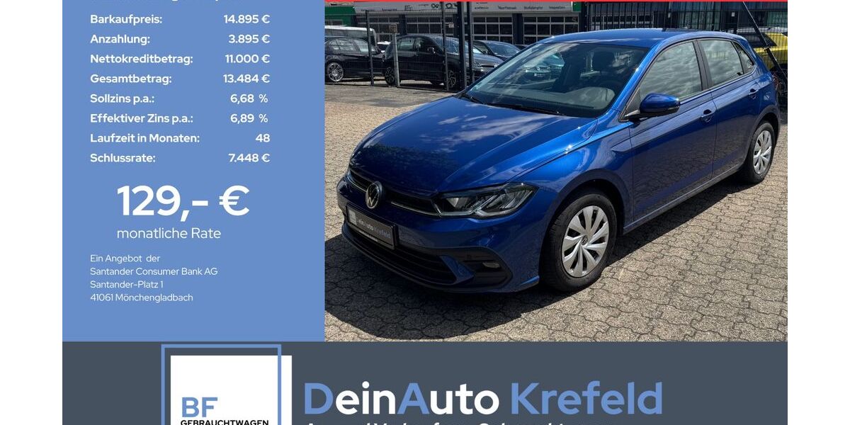 VW Polo 38.245 km 14.388 &euro; Krefeld 47805