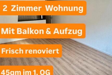 Wohnung Wuppertal Unterbarmen - 2 Zimmer, 45 m&sup2;, 650&euro; | Angebot:25854716