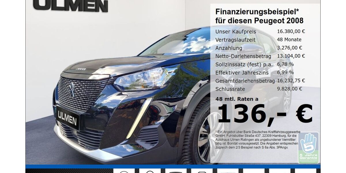Peugeot 2008 38.220 km 16.380 &euro; Ratingen 40880