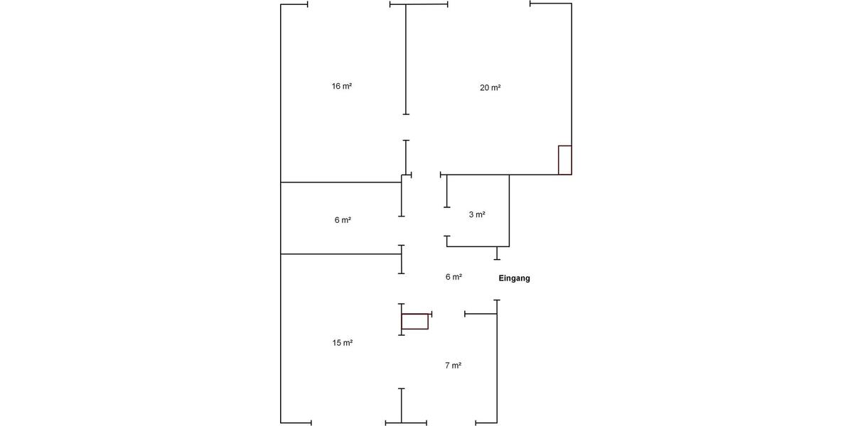 Erdgeschoßwohnung Mülheim an der Ruhr Rechtsruhr-Nord - 3 Zimmer, 73 m&sup2;, 188.500&euro; | Angebot:27201140