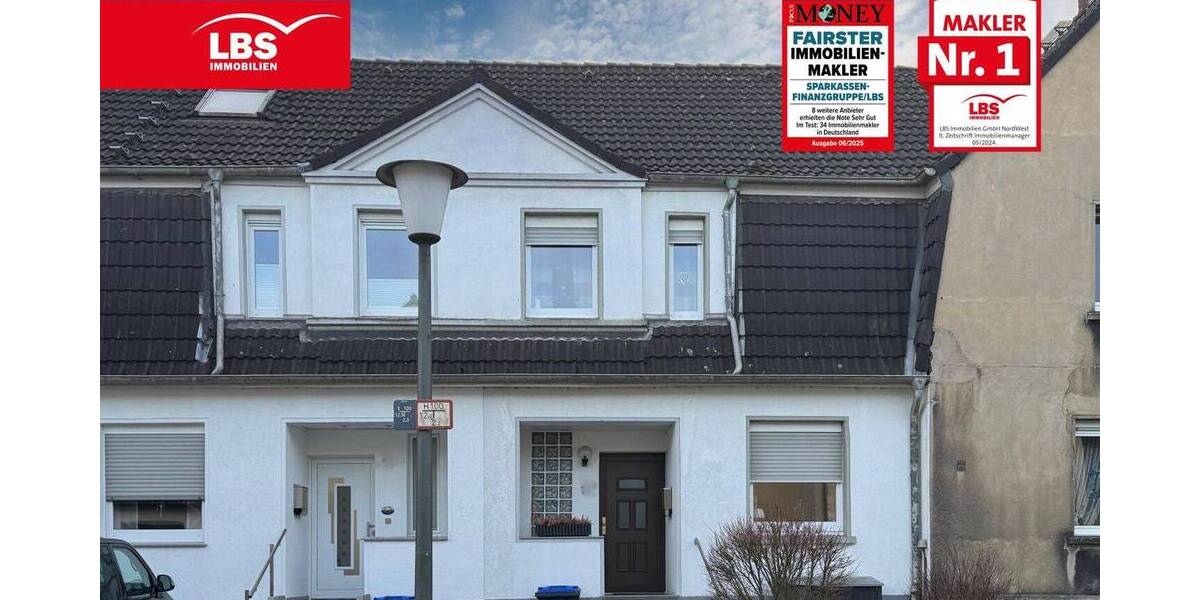 Reihenmittelhaus Bottrop Batenbrock - 3 Zimmer, 85 m&sup2;, 220.000&euro; | Angebot:26584216