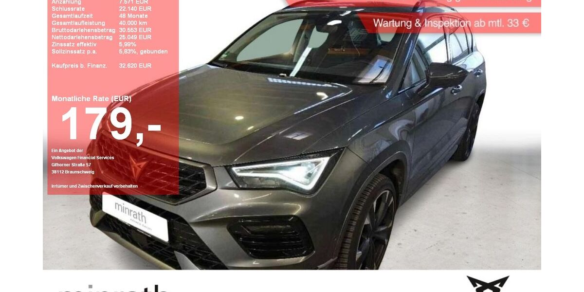 Cupra Ateca 20.161 km 31.120 &euro; Moers-Hülsdonk 47441