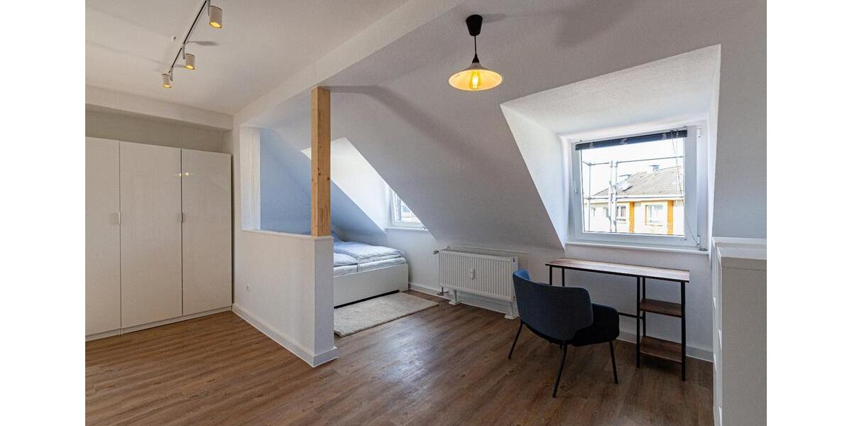 Dachgeschoßwohnung Düsseldorf Derendorf - 1 Zimmer, 55 m&sup2;, 900&euro; | Angebot:27549182