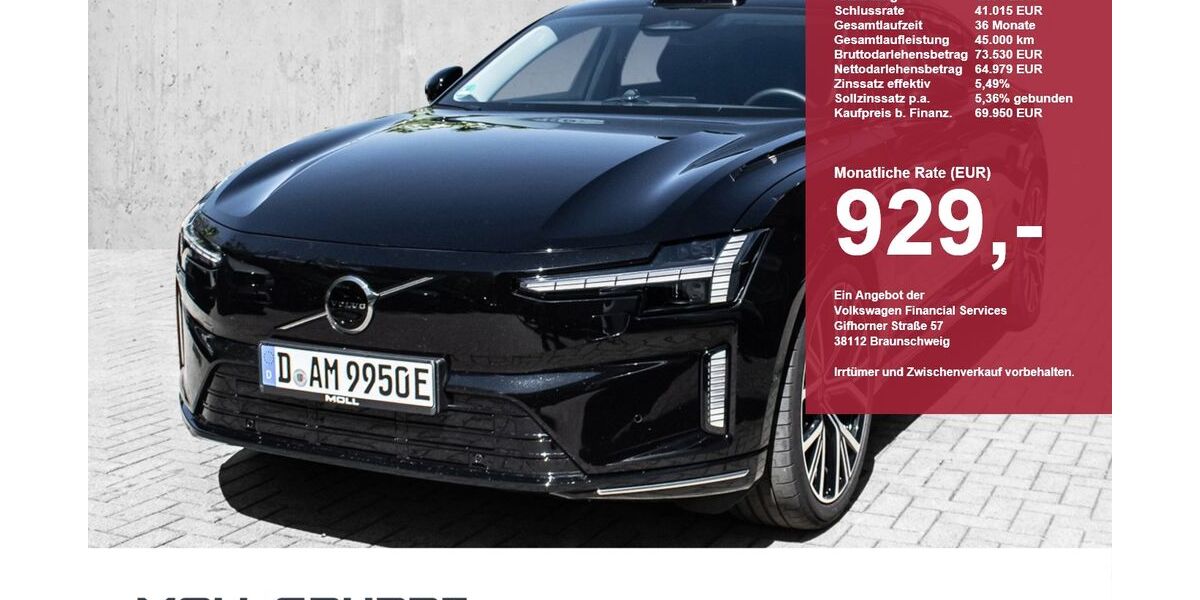 Volvo ES90 2.500 km 67.950 &euro; Düsseldorf 40549