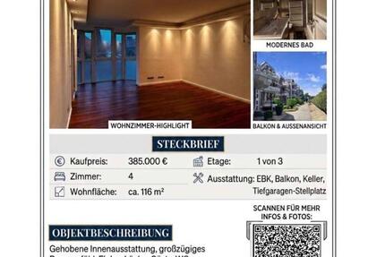 Wohnung Neuss Furth-Mitte - 4 Zimmer, 116 m&sup2;, 359.000&euro; | Angebot:27017609