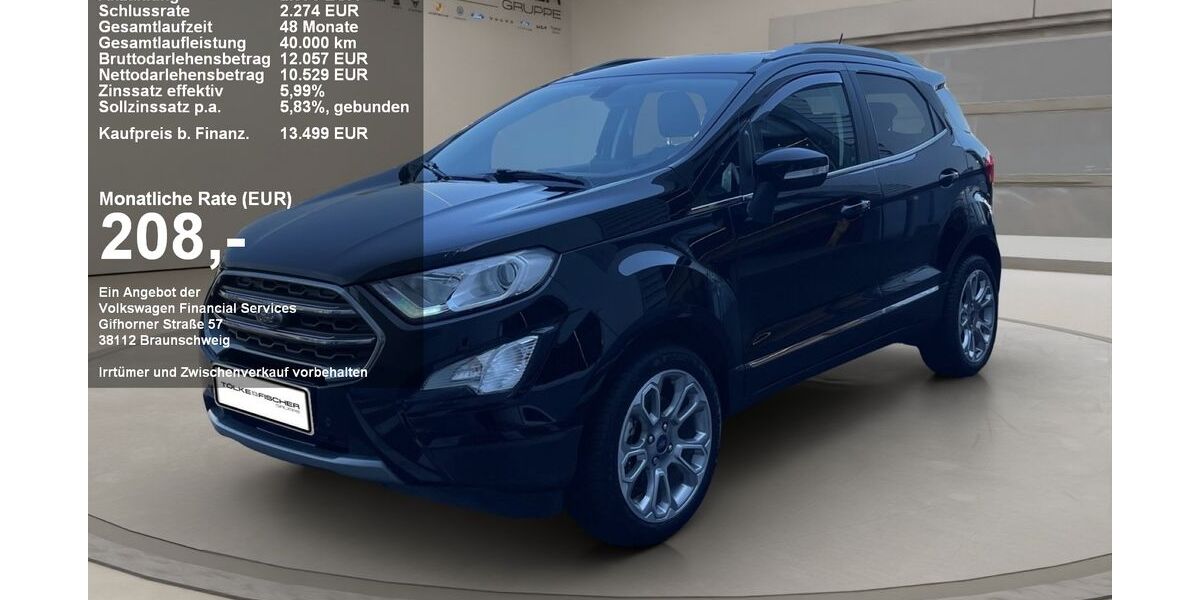 Ford EcoSport 37.738 km 13.499 &euro; Krefeld 47805