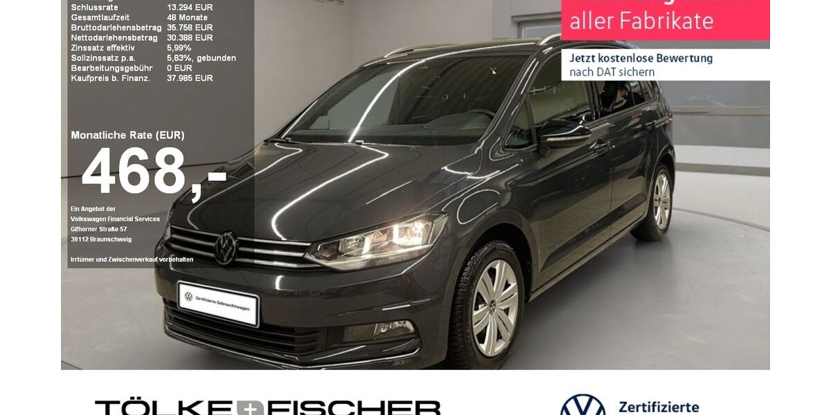 VW Touran 7.811 km 35.889 &euro; Krefeld 47805