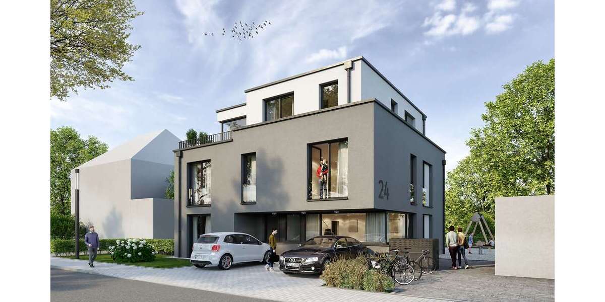 Etagenwohnung Krefeld Cracau - 4.5 Zimmer, 107 m&sup2;, 1.979&euro; | Angebot:27186049