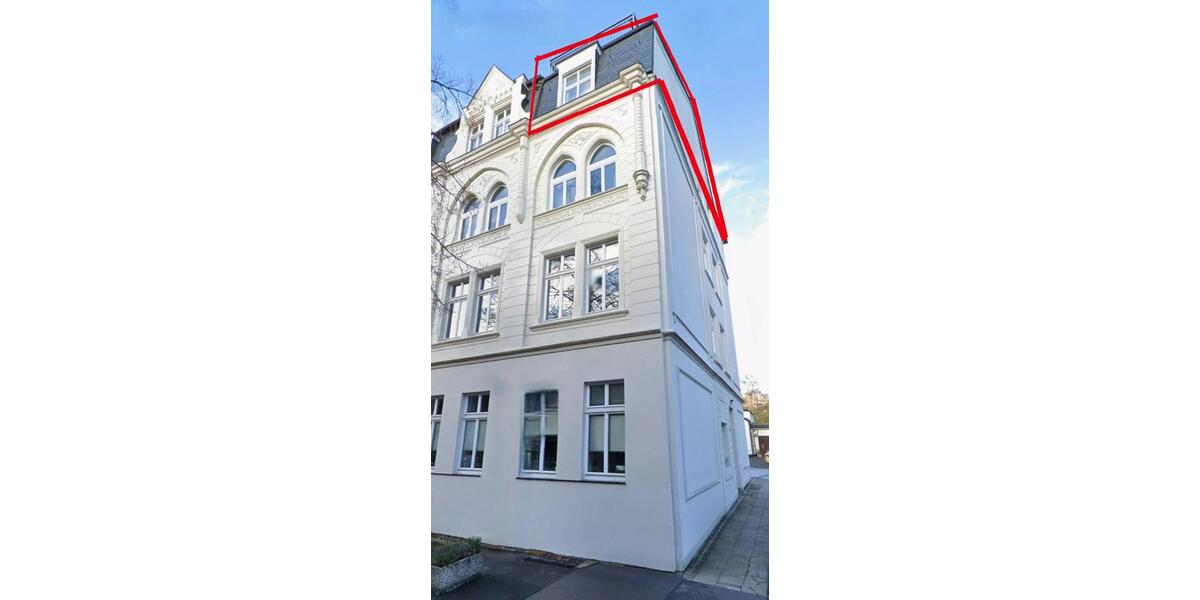 Dachgeschoßwohnung Wuppertal Brill - 3 Zimmer, 107 m&sup2;, 310.000&euro; | Angebot:25638273