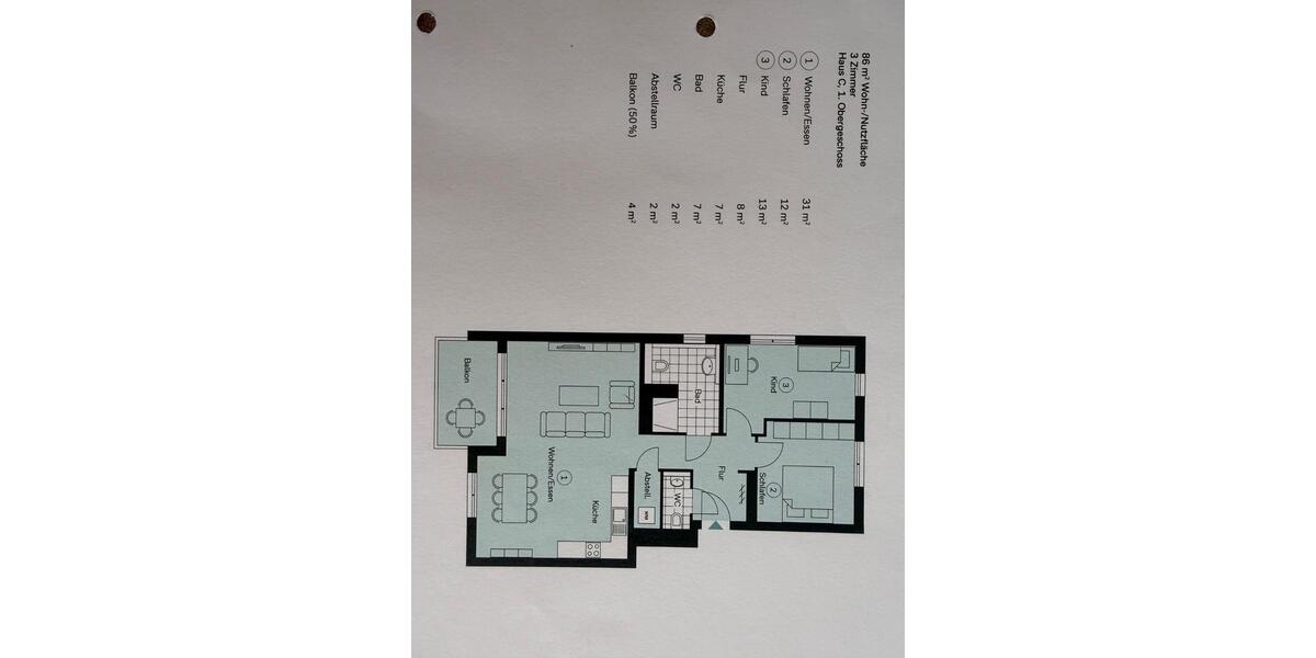 Etagenwohnung Duisburg Großenbaum - 3 Zimmer, 86 m&sup2;, 485.000&euro; | Angebot:27534503